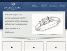 Tablet Screenshot of kingdomgems.com